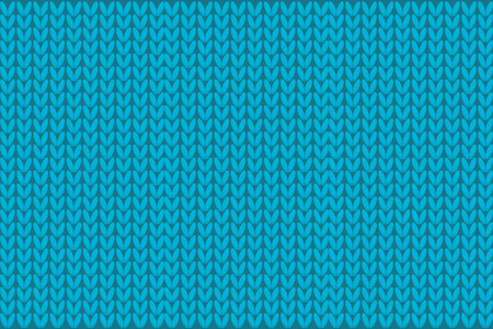 Vector illustration of background blue knitting fabricのイラスト素材