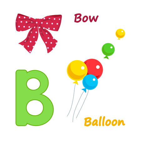 Vector illustration of Alphabet for education preschool kids with picturesのイラスト素材