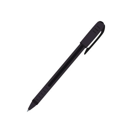 Pen isolated on white background. Cartoon flat style. Vector illustrationのイラスト素材