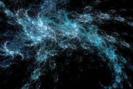Abstract fractal pattern galaxy, smoke on a dark background and is suitable for use in projects of imagination, creativity and design. Wallpapers and postcardsの写真素材