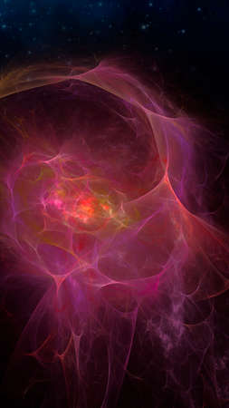 Abstract beautiful fantastic pink background. Used for design and creativity, for screen saver.の写真素材