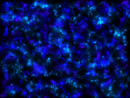 Neon blue random paint splashes on black background. Abstract colorful texture for web design, websites, presentations, digital print, trendy or concept design.の写真素材