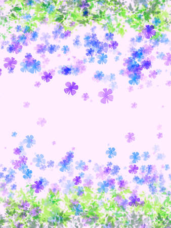 Abstract green and yellow bubbles. Holiday soft background with color circles.の写真素材