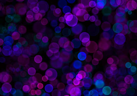 Abstract green and yellow bubbles. Holiday soft background with color circles.の写真素材