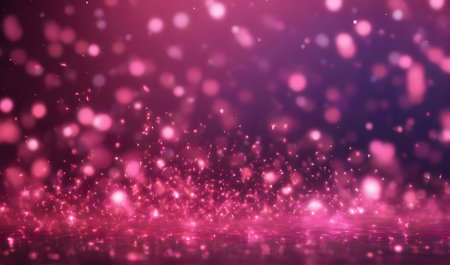 glitter vintage lights background. pink and black. de-focusedの素材