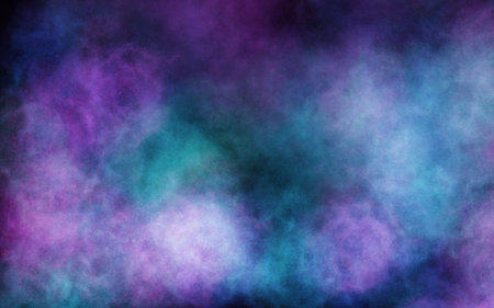 Abstract background in the form of multi-colored clouds.の写真素材