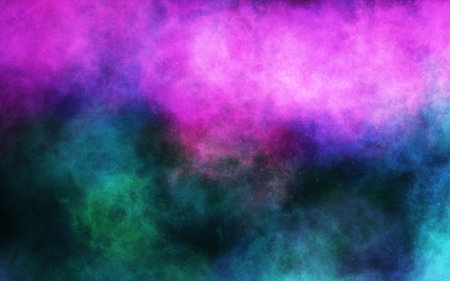 Abstract background in the form of multi-colored clouds.の写真素材