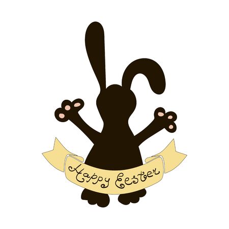 Bunny Easter Vectorのイラスト素材