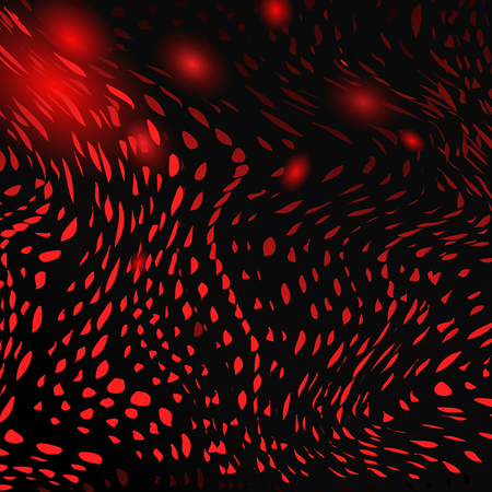 abstract neon on a black backgroundのイラスト素材