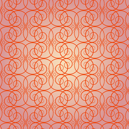 Abstract seamless pattern warm orangeのイラスト素材