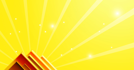 Vector illustration seamless pattern sand desert sunのイラスト素材