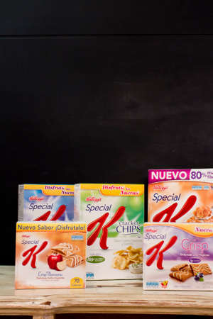 Kellogs cereal, an American multinational food manufacturing company.のeditorial素材