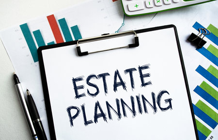 Postcard for birthday, international womens day, mothers day or lovers day. Flat lay pastel colored background. Greeting card with copy space for your text.の写真素材