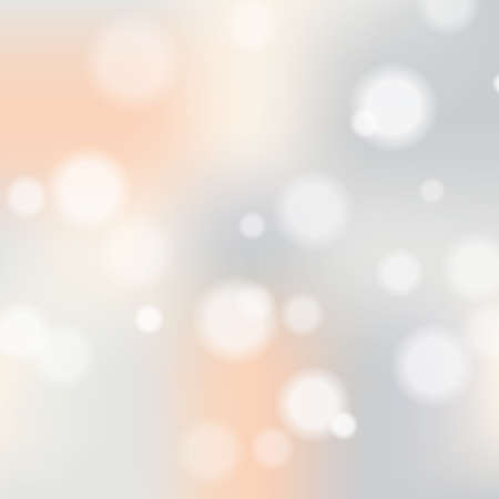 Pastel abstraction blurred background with bokeh effect and lightsのイラスト素材