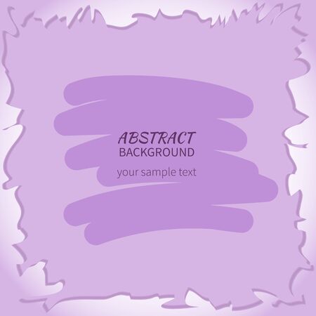 Purple abstract background frame pieces of cracked and erased space for textのイラスト素材