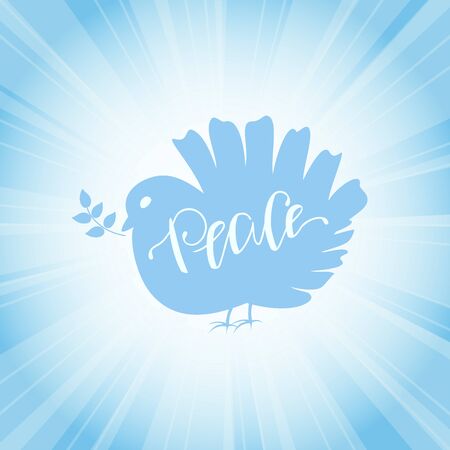 Dove symbol of peaceのイラスト素材