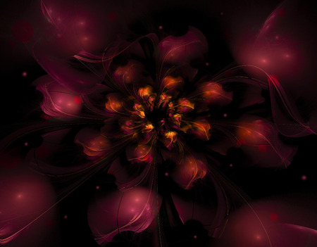 fractal color backgroundの写真素材
