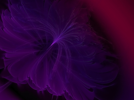 abstract fractal flower backgroundの写真素材