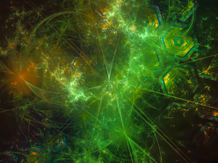 abstract fractal backgroundの写真素材