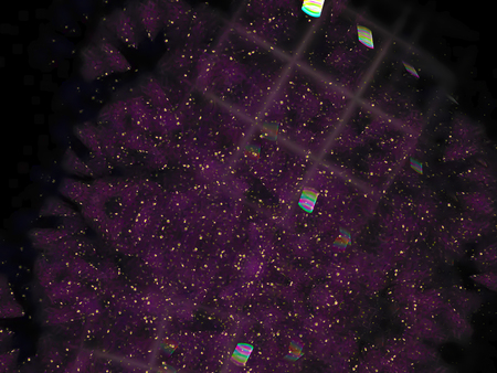 abstract fractal color