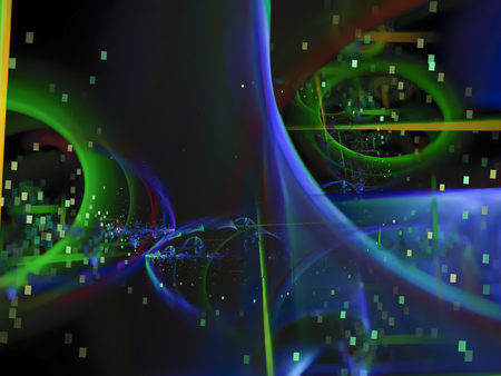 fractal abstract color, digital background, creative design, disco chaos