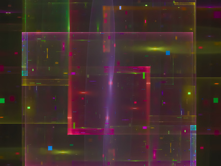 Fractal abstract, digital background