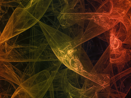 fractal abstract, digital background, beautiful design magicの写真素材