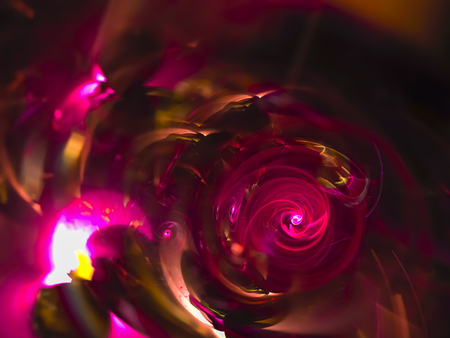 abstract color fractal backgroundの写真素材