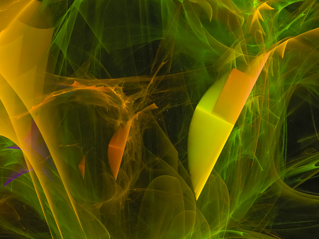 abstract digital fractal futuristic design partyの写真素材