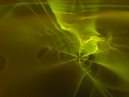 abstract digital fractalの写真素材