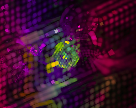 abstract fractal digital