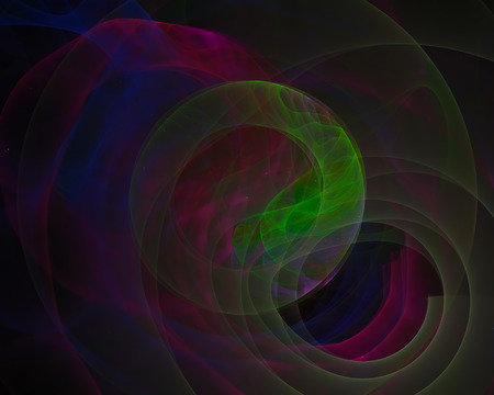 abstract fractal digital design