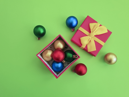 Colored ballsの写真素材