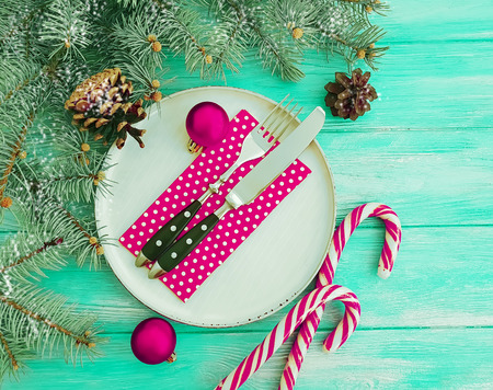 candy tree blue woodenの写真素材