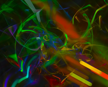 abstract digital fractal