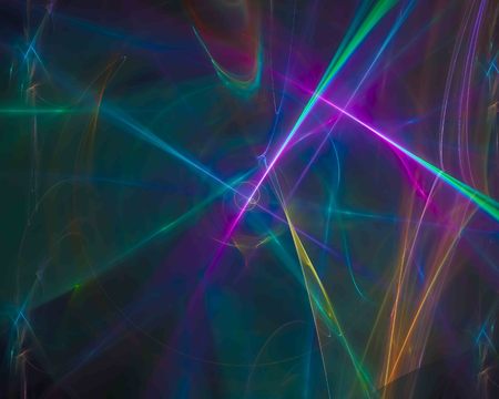 abstract digital fractalの写真素材