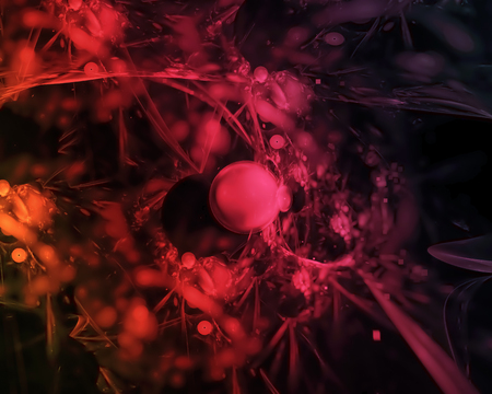 abstract digital fractal