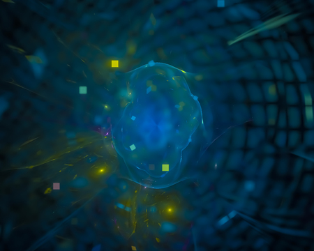 abstract digital fractal