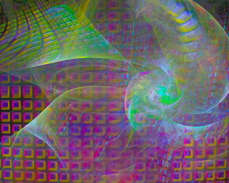 abstract fractal background