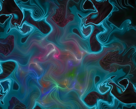 abstract digital fractal