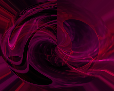 abstract digital fractal fantasyの写真素材