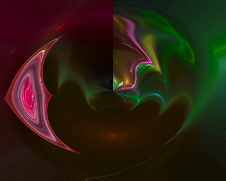 digital abstract fractalの写真素材