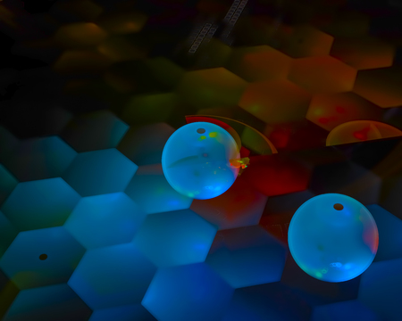 abstract digital fractal