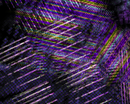 abstract digital fractal