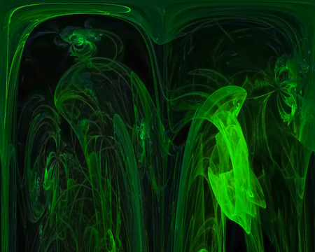 abstract digital fractal