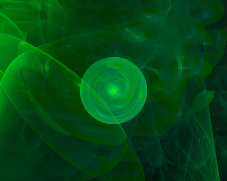 abstract digital fractalの写真素材