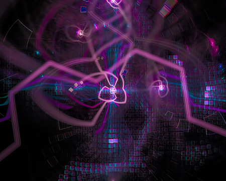 abstract digital fractal fantasy