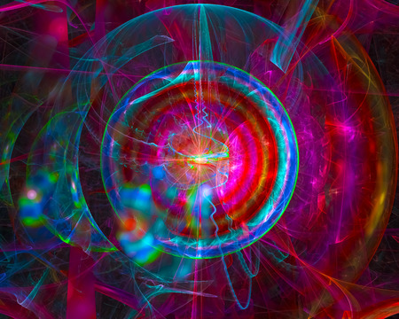 abstract digital fractal fantasy
