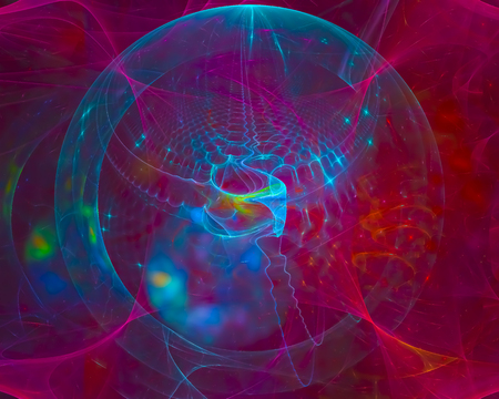 abstract digital fractal fantasy