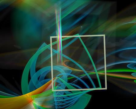 abstract digital fractal fantasy